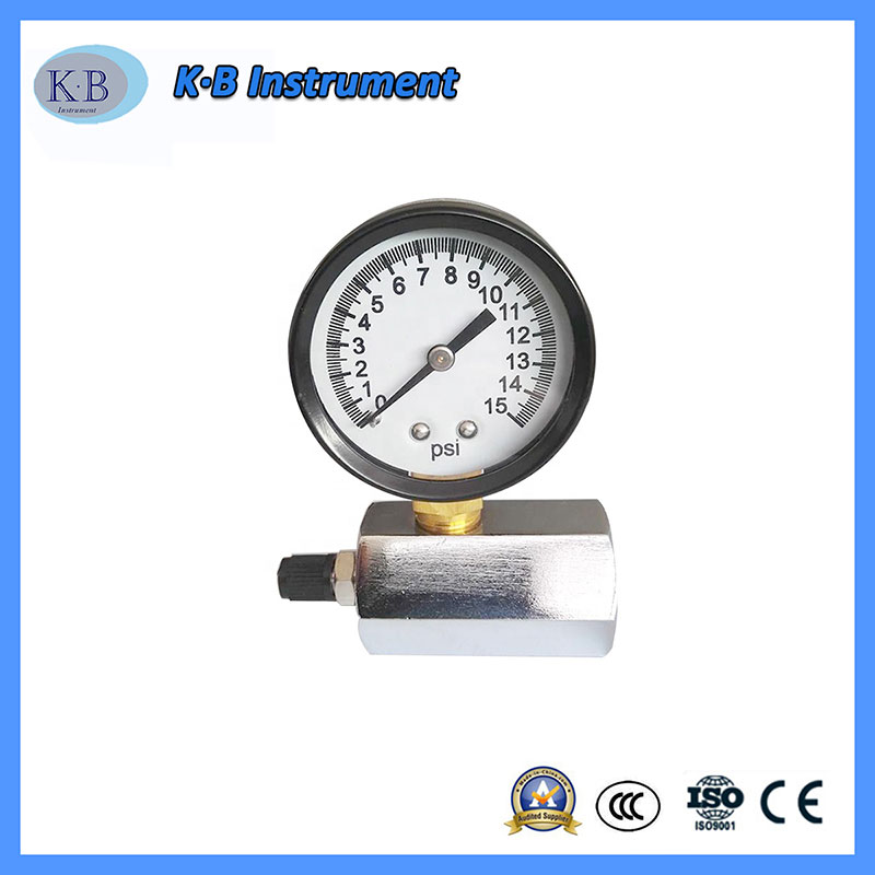 Manometr s tlakem na měření tlaku plynu v provedení 2 \